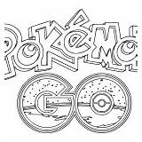 Coloring Pages Pokemon Go Game sketch template