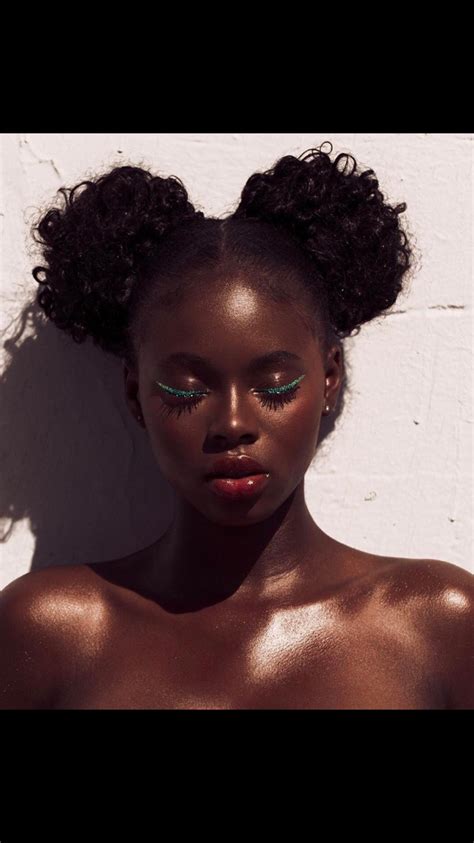 pin by jade versace on brown skin dark skin beauty black girl aesthetic natural hair styles