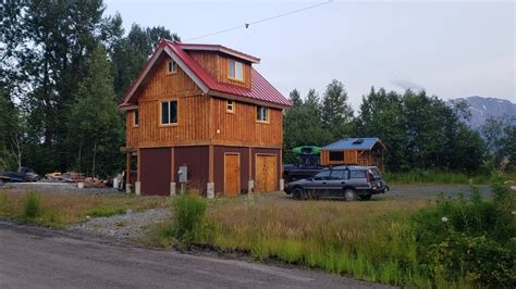 diy  small cabin  alaska quick  youtube