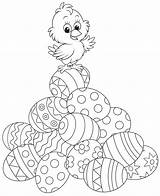 Easter Pages Coloring Chick Colouring Printable Choose Board Getdrawings Drawing Book sketch template