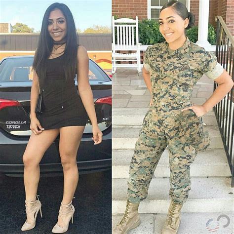 41 Professional Military Women In And Out Of Uniform Looking