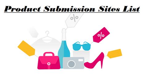 50 free high pr product submission sites list product