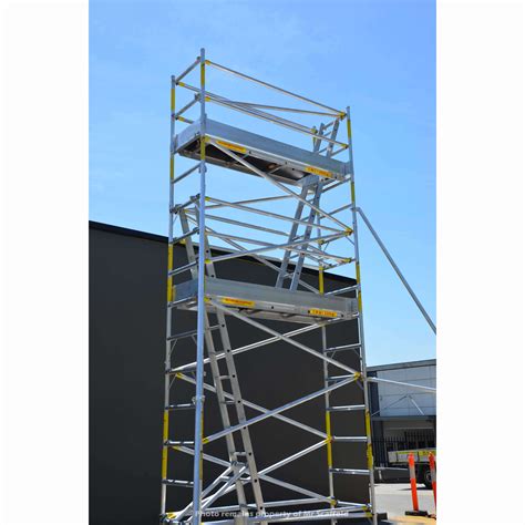 aluminium mobile scaffolding tower  level  scaffold