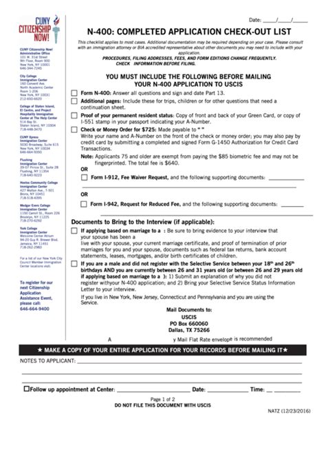 Top 8 Uscis Form N 400 Templates Free To Download In Pdf Format