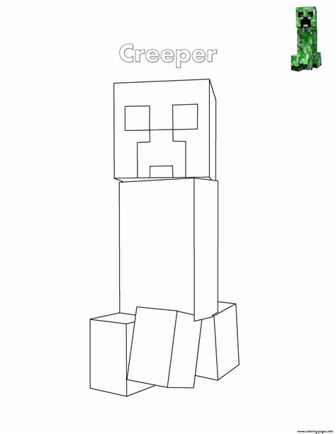 minecraft creeper coloring pages printable hannah thomas coloring pages