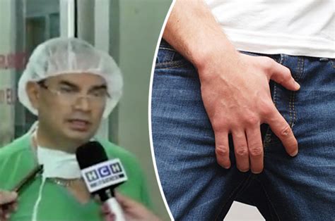 Penis Chop Mans Manhood Removed After Getting Stuck In Plastic Bottle