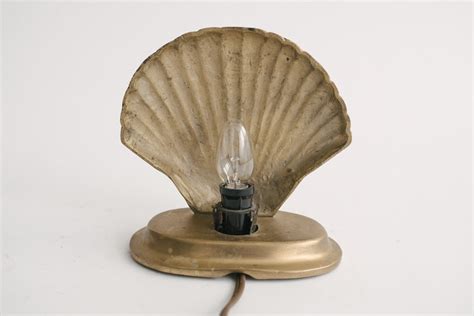 brass shell lamp homestead seattle