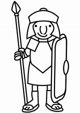 Roman Soldier Cartoon Coloring Drawing Pages Empire Ancient Printable Emperor War Clipart Getcolorings Color Dot Getdrawings Perfect Print Clipartmag Popular sketch template