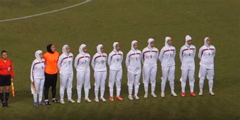 Iran Female Soccer Team Accused Of Manning Up The Times