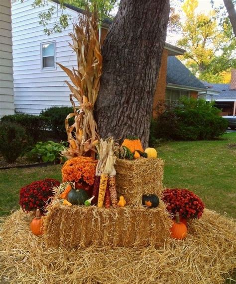 inspiring outdoor fall decoration ideas    season fall