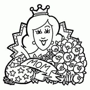 printable mothers day coloring pages holiday vault