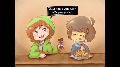 Frisk And Chara S Undertale One Year Anniversary Comic