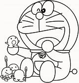 Doraemon Coloring Pages Cartoon Kids Draw Anime Book Cheerful Toddlers Makes Drawing Color Sheets Coloringpagesfortoddlers Choose Board sketch template