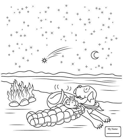 night sky coloring pages coloring home