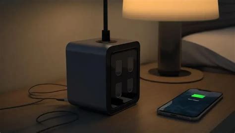 smart bedside charging stations  apple devices
