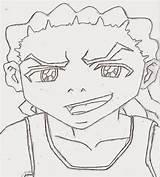 Huey Boondocks Pages Gangsta Coloring Template sketch template