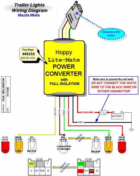 wire  wire trailer lights wiring diagram  schematics