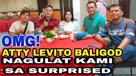Omg Atty Levito Baligod Pinasaya Ang Mga Bloggers Ano Kaya Eto Na