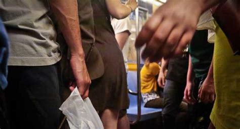 New York City Subway Riders Fight Back At Groping Grinding Lewd Acts