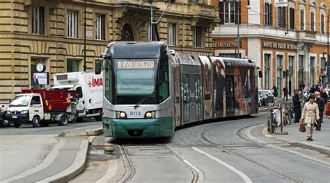 nuovi tram  roma arrivano sette nuove linee