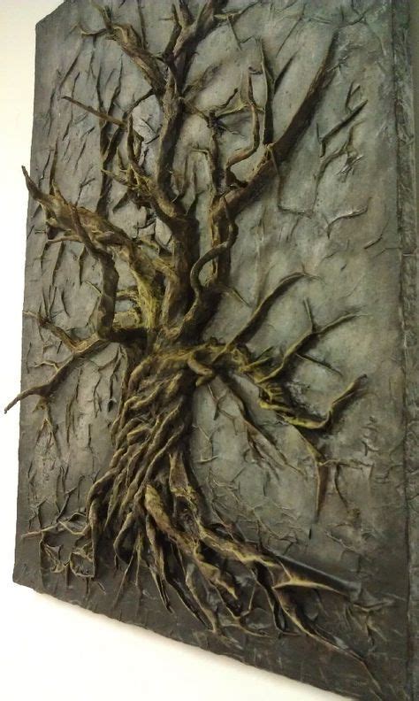 painting tree  canvas mixed media  ideas tree painting
