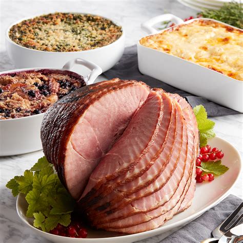 deluxe holiday ham dinner hickory farms