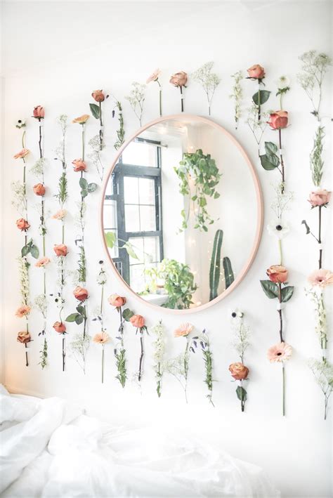 flower wall decor  popular interior design styles whats trendy