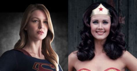 Supergirl And Wonder Woman Finally Meet See The Epic Picture E News