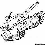 Tank Coloring Tanks Abrams M1 Pages Drawing Color Military Army Tiger Drawings Getdrawings Thecolor Clipart Choose Board sketch template