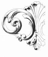 Acanthus Drawing Filigree Scroll Draw Ornament Leaf Part Iii Leaves Sketch Vector Border Wood Google Acanthe Baroque Drawings Carving Designs sketch template