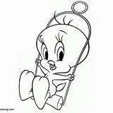 Tweety sketch template