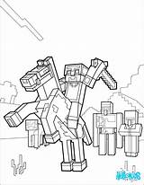 Minecraft Coloring Pages Mutant Creeper Getcolorings Printable Color sketch template