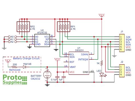 ds rtc module schematic