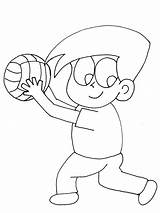 Coloring Volleyball Pages Sports Printable Kids Print Easily Categories Similar Popular Advertisement Coloringpagebook sketch template
