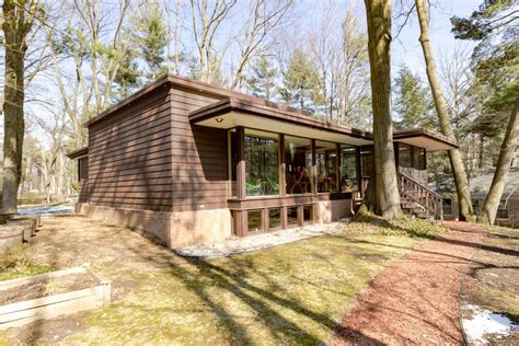 preserved midcentury modern home  michigan asks  curbed