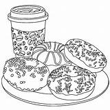 Coloriage Ausmalbilder Pintar Donuts Ausmalen Alimentos Tranh Mandalas Mandala Sheets Tô Màu Ausdrucken Ausmalbild Bánh Vòng Pam Gastronomie Kostenlos Malvorlage sketch template