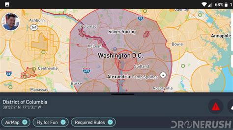 dc drone  fly zone map drone hd wallpaper regimageorg