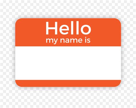 Name Tag Background Png Download 800 711 Free