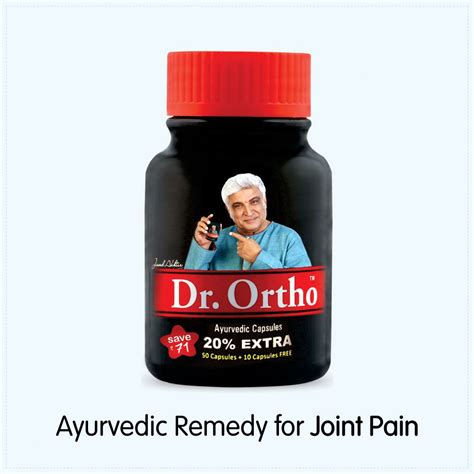 buy dr ortho joint pain relief capsules caps pack   ayurvedic