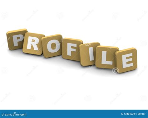 profile text stock illustrations  profile text stock