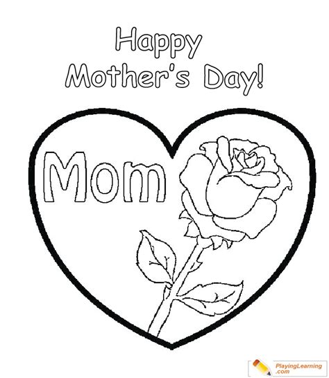 happy mothers day coloring page   happy mothers day coloring page