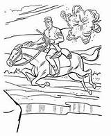Civil 1812 Cavalry sketch template