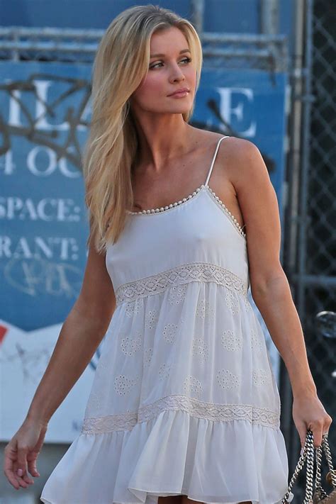 Joanna Krupa In White Mini Dress Out In Miami February 2014 • Celebmafia