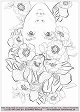 Coloring Pages Nature Stress Adults Anti Zen Edward Ramos Beauty Adult Color Colouring Book Printable Print Justcolor Colorism Illustration Antistress sketch template