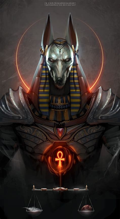 how much do we know of the egyptian god of death anubis who escorted