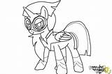 Ponies Masked Horn Drawingnow Fluttershy sketch template