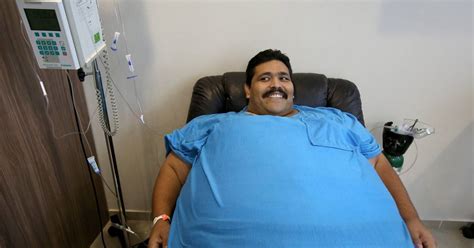 dikste man ter wereld overlijdt aan hartaanval buitenland adnl