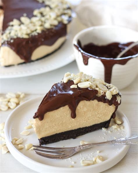No Bake Peanut Butter Cheesecake Recipe Recipes By Carina