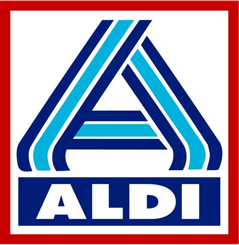 aldi logo brand  logotype