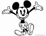 Mickey Coloring Mouse Tv Pages Series Disneyclips Cheerful Funstuff sketch template
